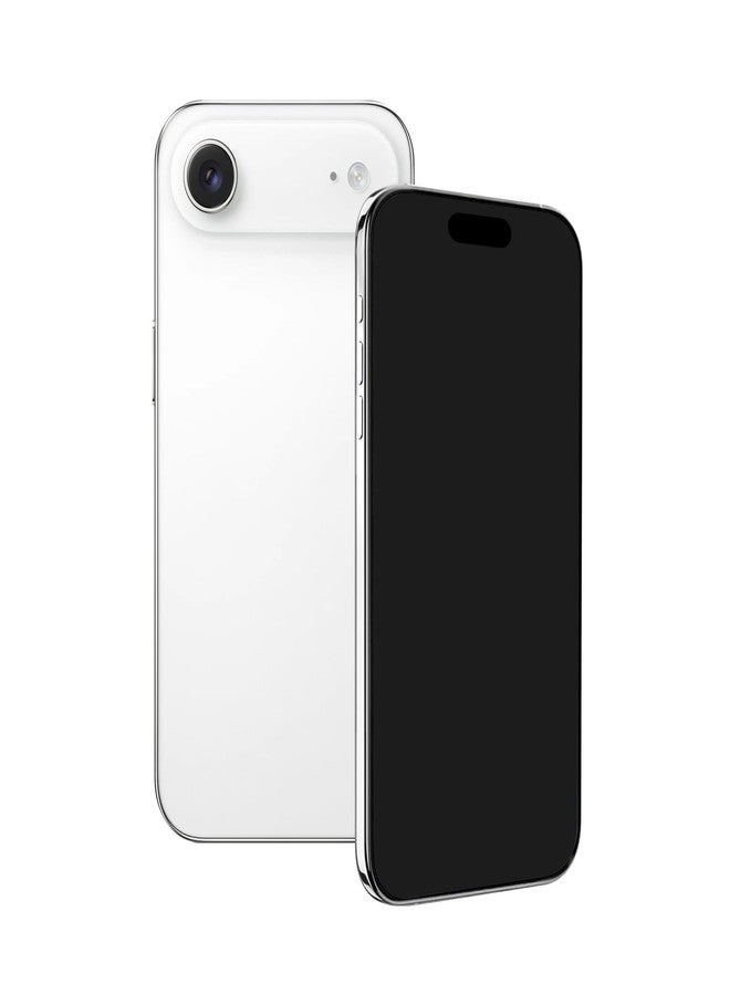Faawxlo Fake Phone Dummy PropPhone, BlackScreen Decoy PhonePear PhoneNon-Working Phone17Air 17Pro Max, DisplayPhone Look Like Real Phonepro max17 (17Air,White,Black Screen) Prop Mobile Phone - Image 1